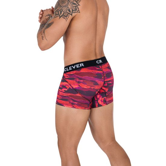 Мужские трусы хипсы красные Clever NAVIGATE TRUNKS 152205