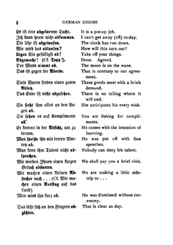 Handbook of German Idioms | Lambert Marcus Bachman