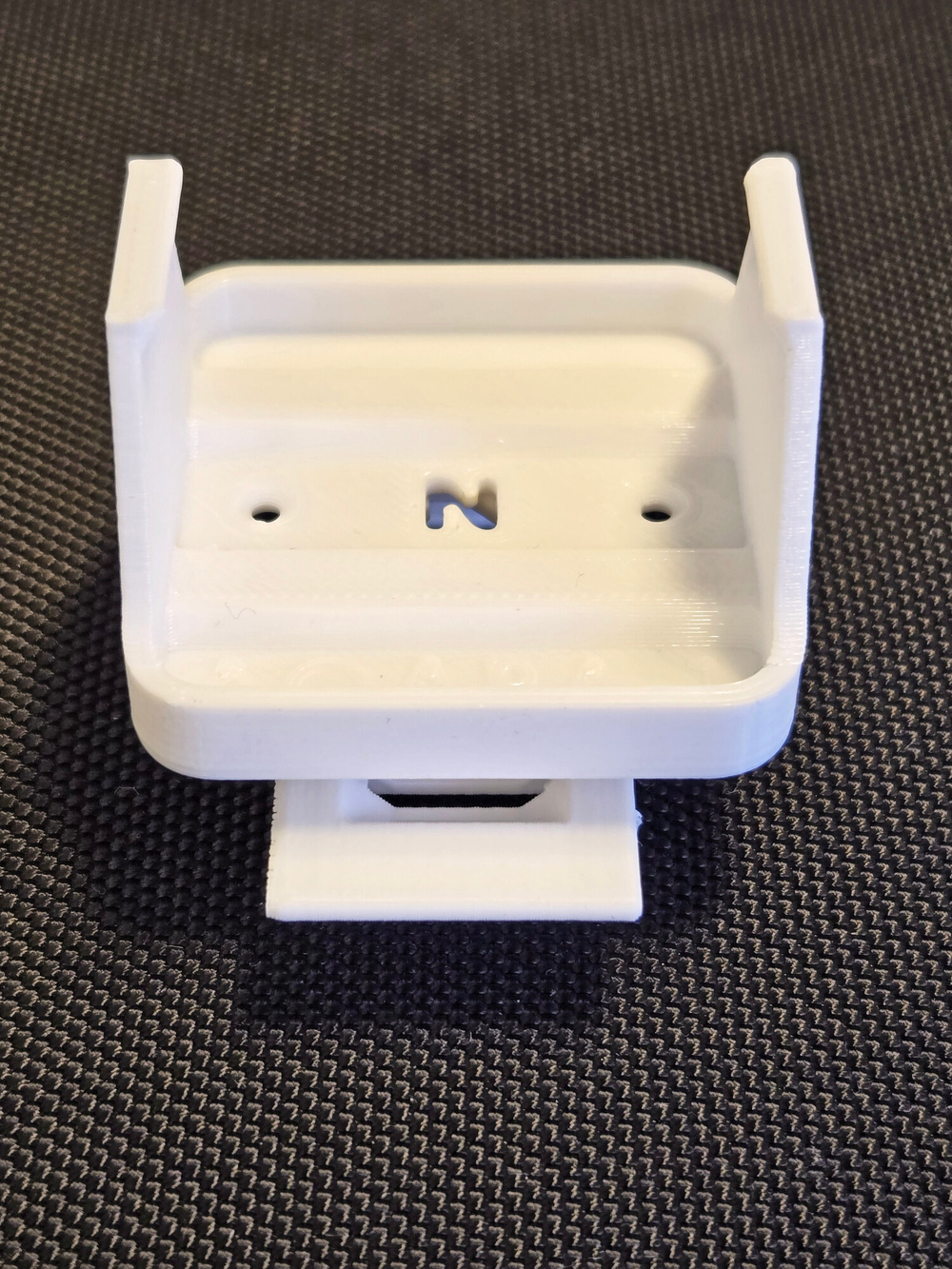 Набор 4 шт. Крепление для одноканального реле Aqara T1 (с нейтралью) на DIN-рейку SSM-U01, 3D печать, белое