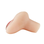 Мастурбатор вагина + анус с выносным пультом (Цвет: телесный)