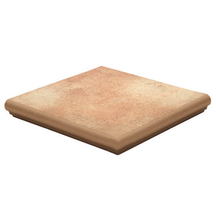 Westerwalder Klinker - WKS 31200 E Montmarte Cottonbraun 320x320x9,5 - Клинкерная угловая ступень