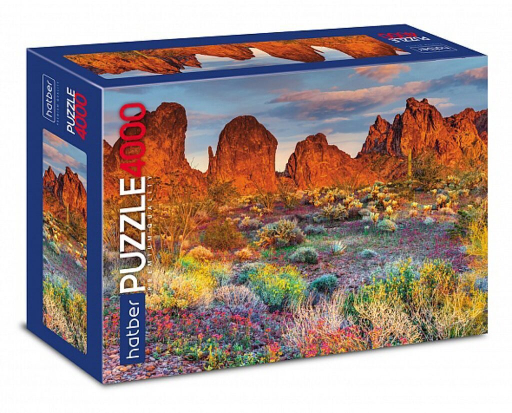 Пазлы 4000 элементов 1350*960мм. "Дикая Аризона"