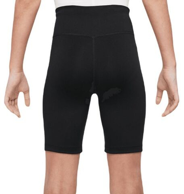 Шорты для девочки теннисные Nike Dri-Fit One Bike Shorts - черный
