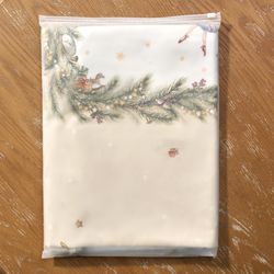 СКАТЕРТЬ ОВАЛЬНАЯ "ЩЕЛКУНЧИК" ,140Х300СМ ,БЕЖЕВЫЙ ,100%ХЛОПОК ,ТВИЛ