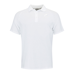 Мужское теннисное поло HEAD Performance Polo Men - White