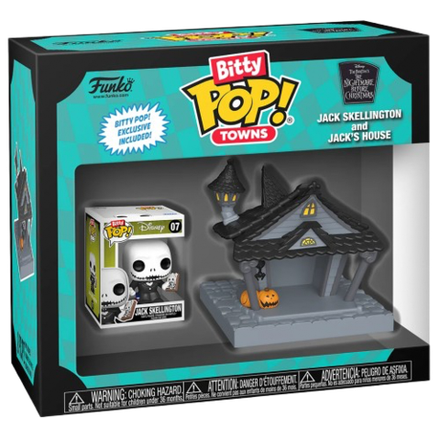 Фигурка Funko Bitty POP! Towns TNBC Jack Skellington and Jack's House