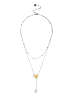 Сотуар "Yellow heart" Silver