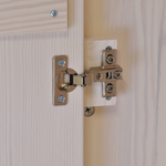 Шкаф распашной для одежды Неаполь из натурального дерева