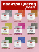 Краски по ткани «Сlassic» 9 цв., «Shabby Chic» 9 цв., «Perl» 9 цв. и «Neon» 9 цв. по 20 мл