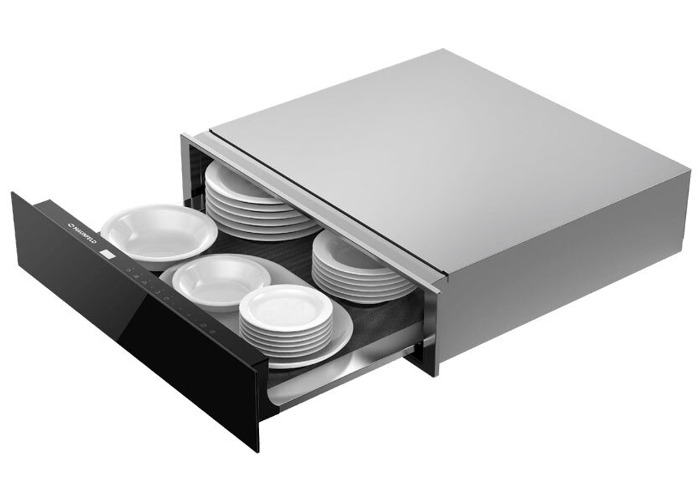 Встраиваемый шкаф для подогревания посуды Maunfeld MWD22BK