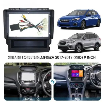 Магнитола для Subaru 2017-2023 Forester 5, XV 2, Impreza 5 - Carmedia SF-9148 QLed+2K, Android 13, UIS7870 (DUDU7), CarPlay, SIM-слот