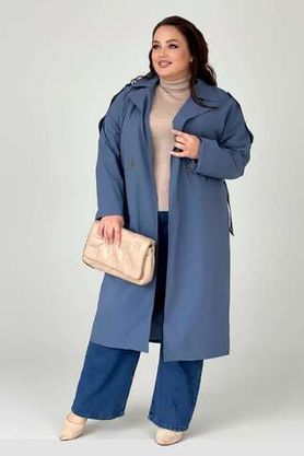 Цена на Тренч-2554 больших размеров