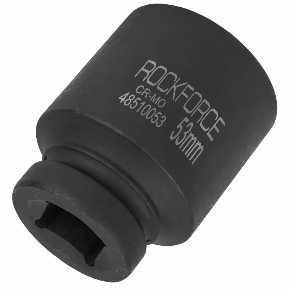 Головка ударная глубокая 1'', 53мм (6гр) RockForce RF-48510053