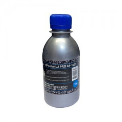 Тонер для HP Color LJ CP 1025 PRO (30гр, голубой, Polyester, TMC040, IMEX) Silver ATM