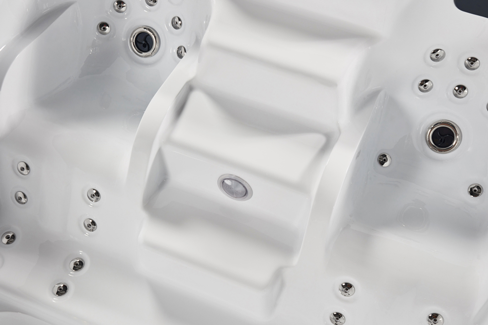 Плавательный гидромассажный спа-бассейн с двумя лежаками Victoria Star VS-GT600