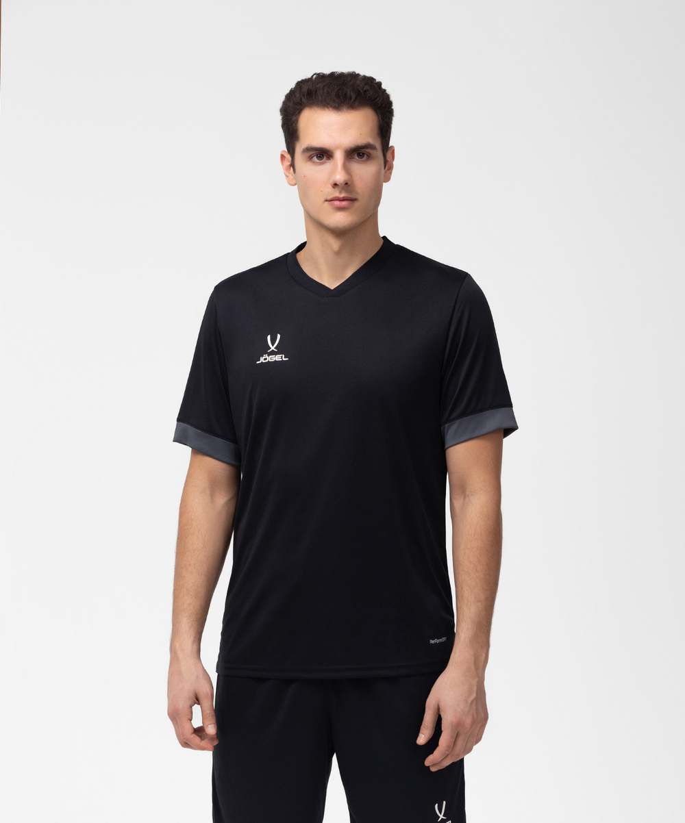 Футболка игровая DIVISION PerFormDRY Union Jersey, черный/темно-серый/белый