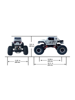 Радиоуправляемый краулер Remo Hobby Jeeps (1072-SJ) 4WD 2.4G 1/10 RTR