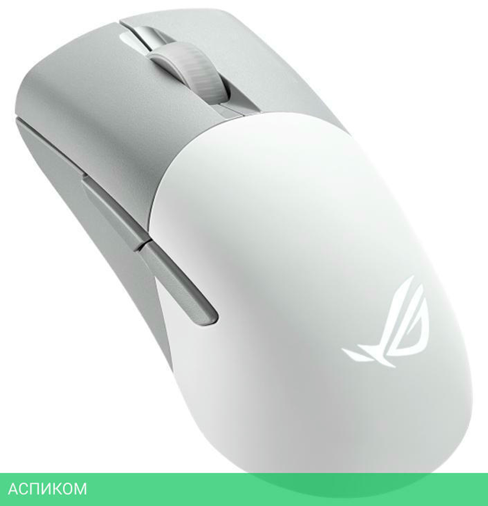 Мышь Asus ROG Keris Wireless AimPoint белый (90MP02V0-BMUA10)