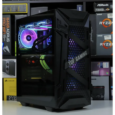 Мощный игровой компьютер ASUS X299 Core i9 10920X 12ядер, RTX4070 SUPER 12Gb, 32 ГБ, 1.5Тb SSD, 800W, Win 10 PRO