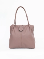 Сумка большая через плечо шоппер мешок