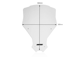 WRS Ветровое стекло Caponord Honda Africa Twin CRF 1100 L прозрачное HO028T