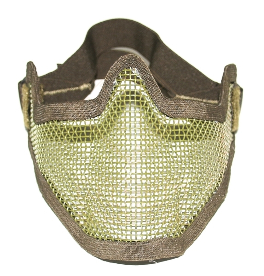 Маска защитная нижней части лица Tacgear Netting сетчатая, Desert