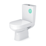 УНИТАЗ-КОМПАКТ W103 HOME DE LUXE C 2 УРОВНЕВОЙ АРМАТУРОЙ, СИДЕНЬЕМ МИКРОЛИФТ И БОЛТАМИ КРЕПЛЕНИЯ