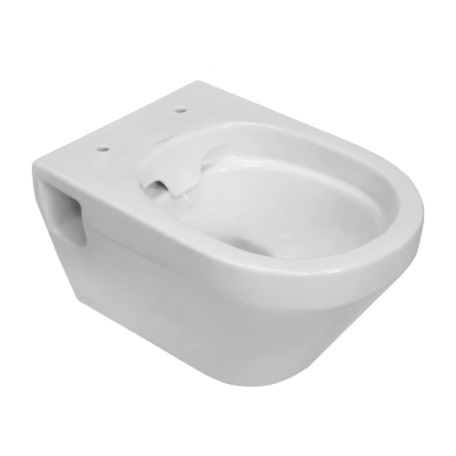 Унитаз подвесной "Novel" безободковый (сид. дюро м/лифт slim, clip up) (Sanita Luxe)