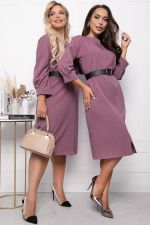 Платье "Агнета" П7329 (пудра) LT Collection (Акция)