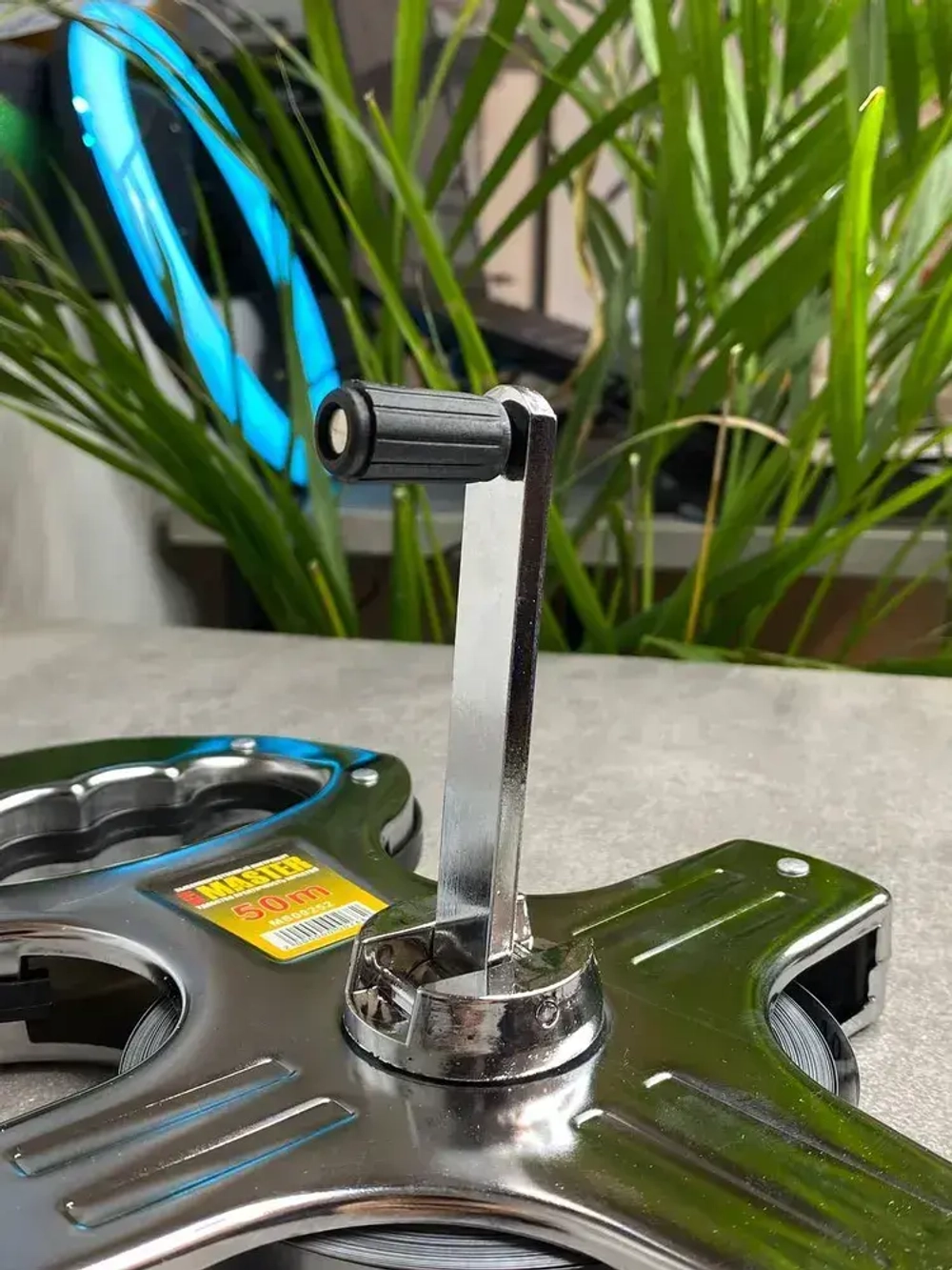 Измерительная рулетка геодезическая 50м металлическая