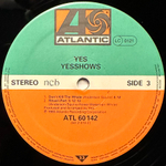 Yes - Yesshows 2LP (Скандинавия 1980г.)