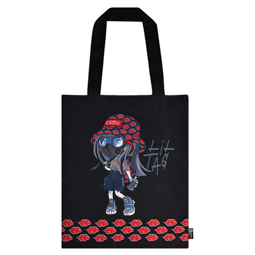 АКЦИЯ ЛИК Сумка-шоппер Феникс+, арт.66204/ 24 ДЕВОЧКА С БАЛЛОНЧИКОМ (35x45