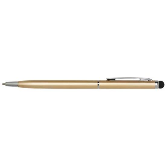 Ore aluminium ballpoint pen with stylus (blue ink)