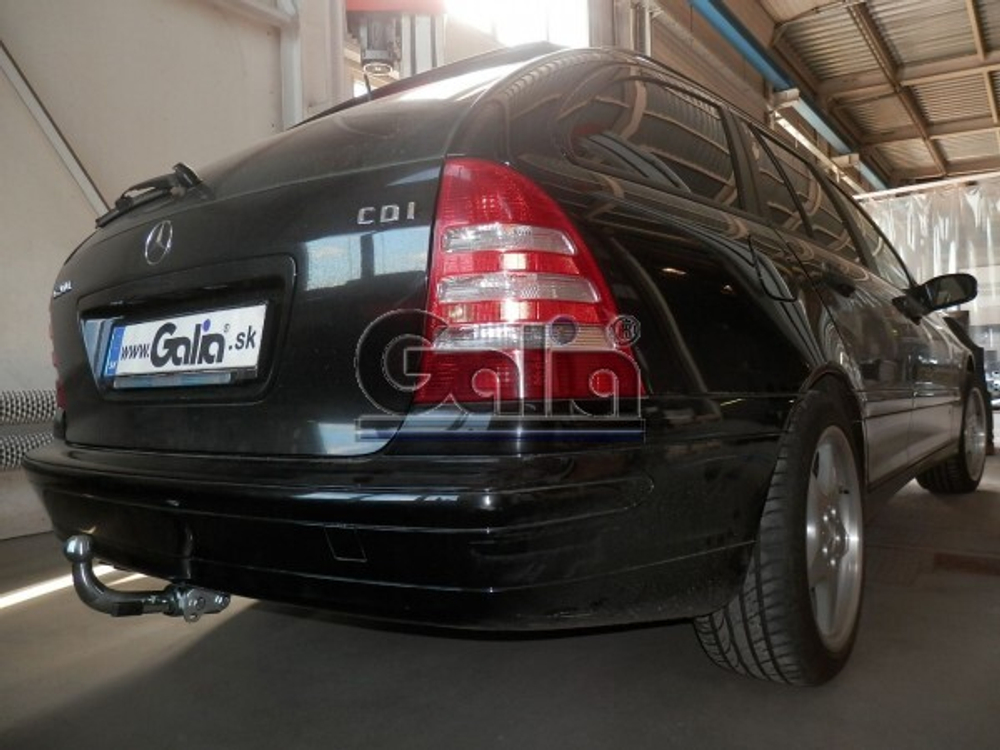 Фаркоп оцинкованный Galia M097A для Mercedes C-Class w203 седан / s203 универсал 2000-2007, Mercedes CLK 2002-2009(паспорт и сертификат в комплекте)(без электрики)
