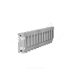 Радиатор алюминиевый Classic 200 12 секций Qну=960 Вт RAL 9016 (белый) Ogint .