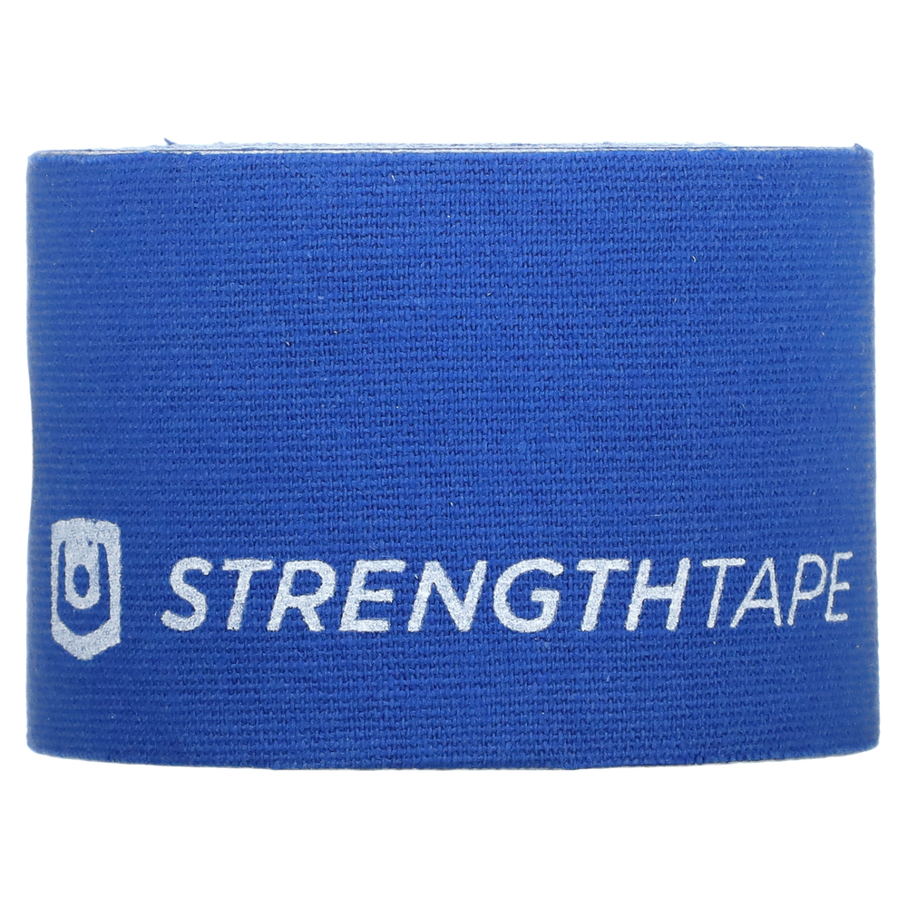 Strengthtape, Kinesiology Tape, темно-синий, 20 предварительно нарезанных полосок