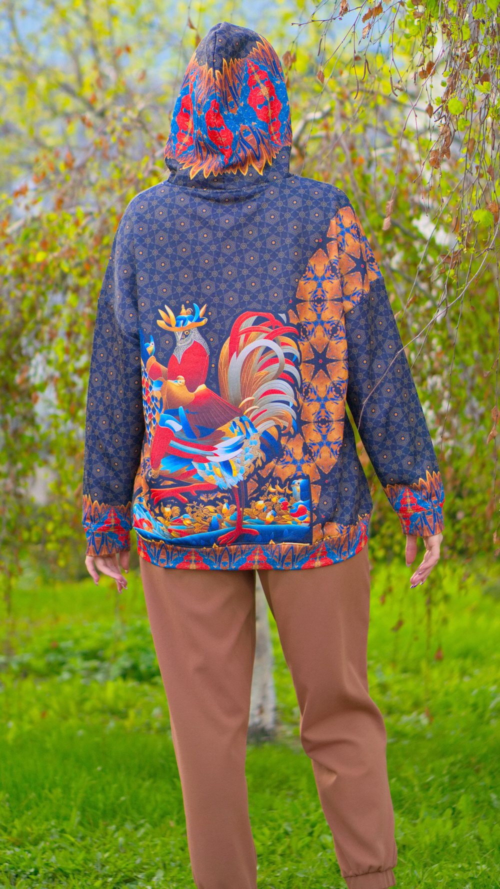 Худи «Дама с кавалером» (серия "Русский лубок")