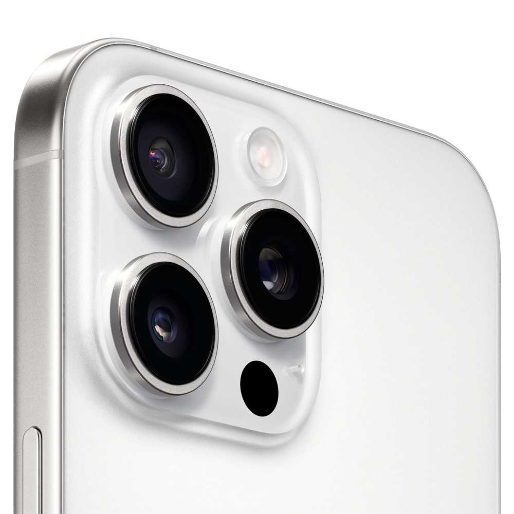 Смартфон Apple iPhone 16 Pro Max 256GB, eSIM, White Titanium (Титановый белый)
