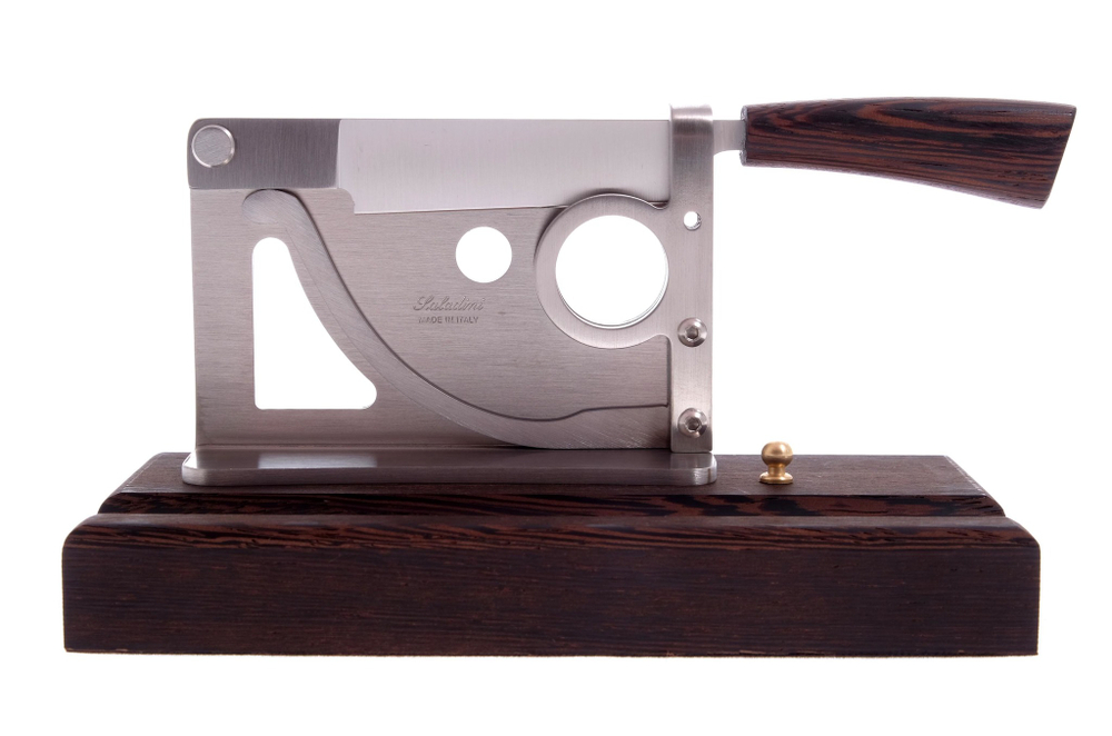 Гильотина настольная Saladini, Массив венге 3014-Wenge