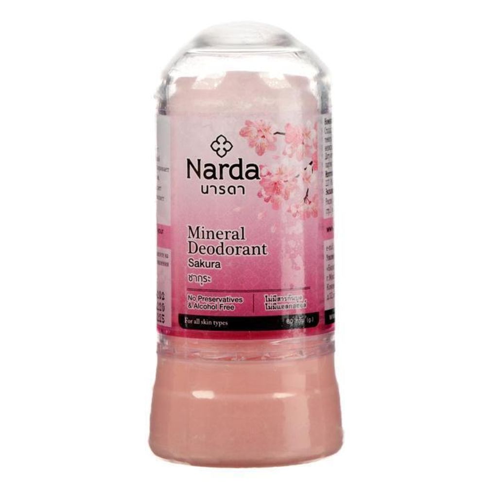 Дезодорант Narda кристаллический Сакура 80гр.