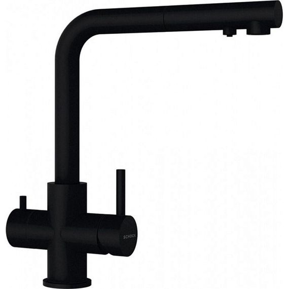 Смеситель SCHOCK Vitus-D Black Edition черный матовый