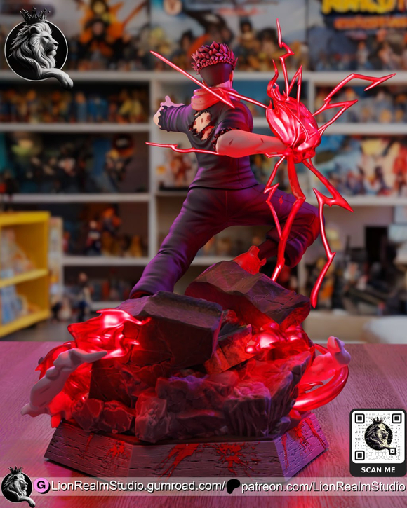 Юдзи Итадори Сукуна Рёмэн Магическая битва Фигурка Satoru Gojou The Magic Battle Sorcery Fight