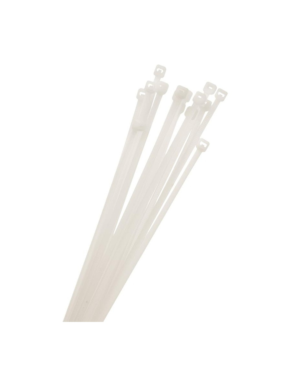 Хомут кабельный PCT 2.5х120-100WH PA6.6 (уп.100шт) JazzWay 5053557