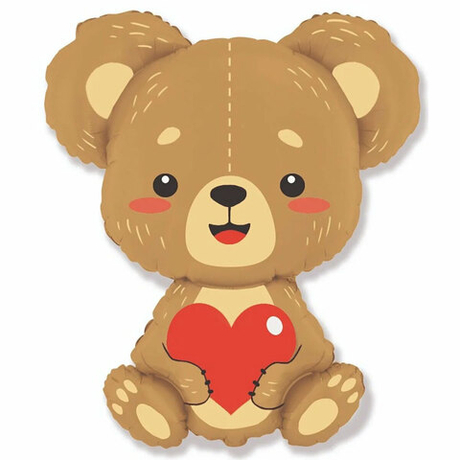 Медвежонок с сердцем