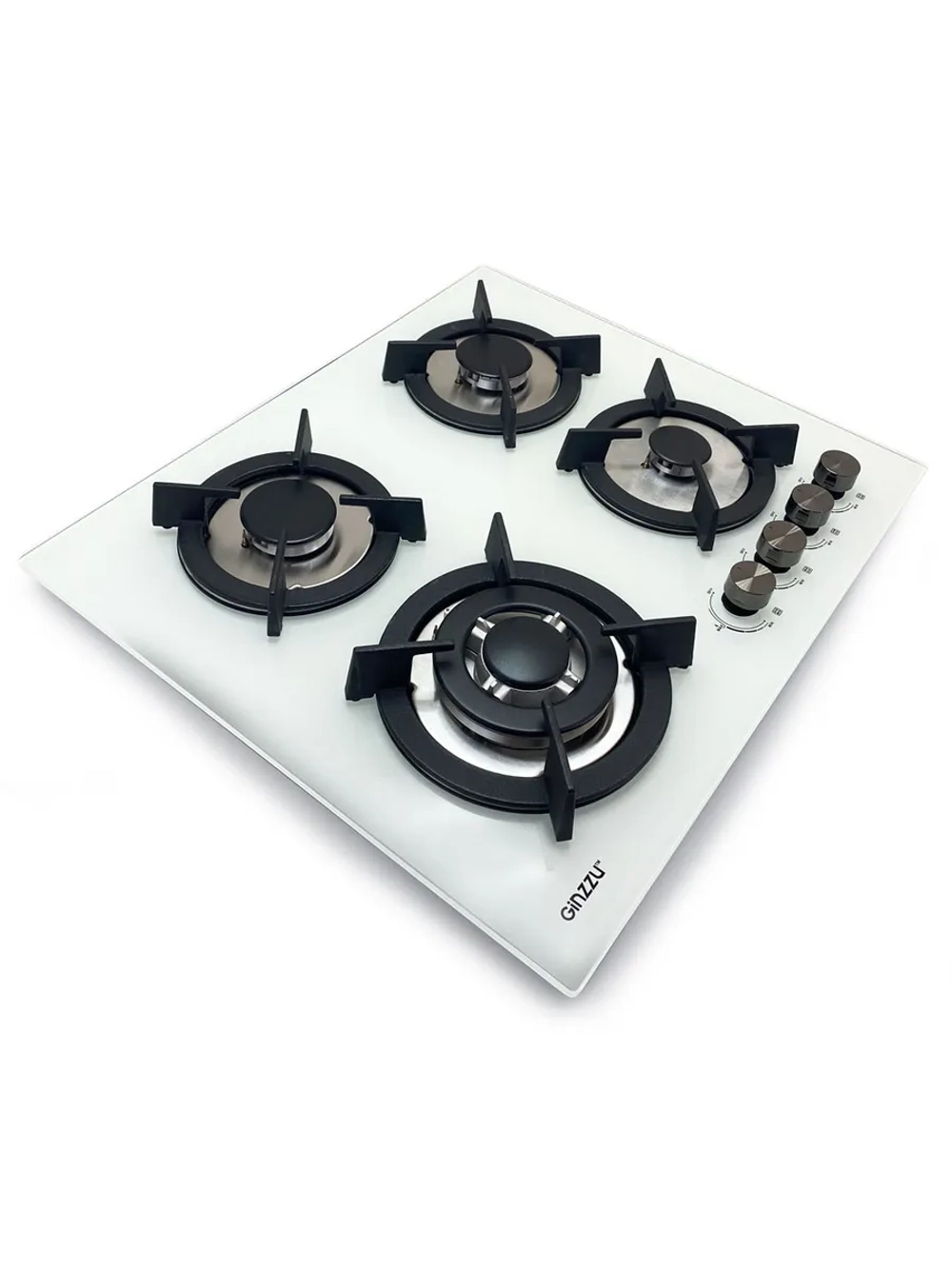 Газовая варочная панель HCG-443 White Ginzzu