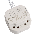 Контроллер для управления осветительным оборудованием на 2 канала, компактный, радиочастотный LD313 50132