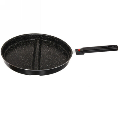 Сковорода «Мрамор» 26 см 2 секции, съемная ручка