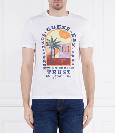 Футболка PALM WINDOW GUESS - белый(M3GI10 K6XN4)