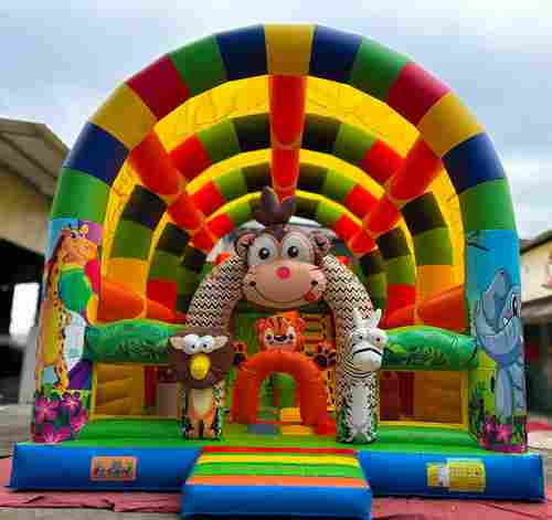 Коммерческий надувной батут «Страна Сафария 3» 8*6*6 м