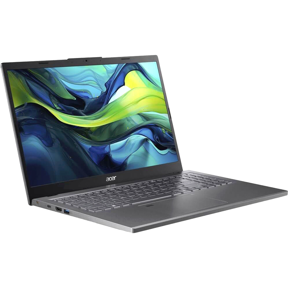 Ноутбук  Acer Aspire A15-51M-59VN 15.6 ", Core i5, 8 Гб RAM, 512 Гб SSD, Iris Xe Graphics, Металлический